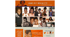 Desktop Screenshot of hairbynedjetti.com